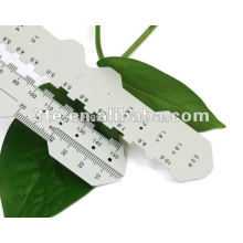 Pupil Distance Ruler,Optical Plastic PD Ruler for Measuring Pupil Distance